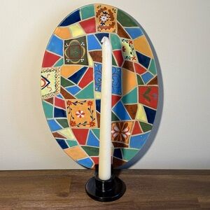 Mosaic Wall Sconce by Square Nest